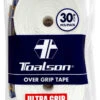 Toalson Ultra Overgrip 30 Pack -RacquetDepot toalson ultra overgrip 30 pack white 95514 44026.1698771468