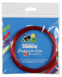 Weiss Cannon Mosquito Bite 18 1.16mm Set -RacquetDepot weiss cannon mosquito bite 18 1 16mm set red 09288 64516.1698772726