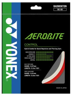 Yonex Aerobite 0.67-0.61mm Badminton Hybrid Set