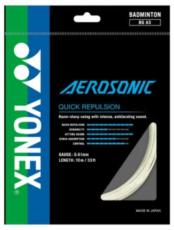 Yonex Aerosonic 0.61mm Badminton Set