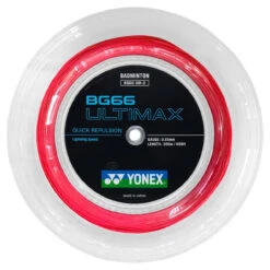 Yonex BG66 Ultimax 0.65mm Badminton 200M Reel -RacquetDepot yonex bg66 ultimax 0 65mm badminton 200m reel red new 86137.1756896810
