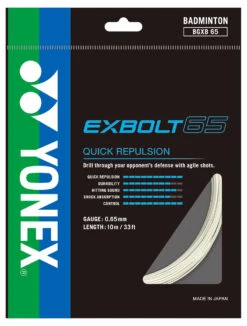 Yonex Exbolt 65 0.65mm Badminton Set