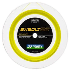 Yonex Exbolt 68 0.68mm Badminton 200M Reel 7 Yonex Exbolt 68 0.68mm Badminton 200M Reel -RacquetDepot yonex exbolt 68 0 68mm badminton 200m reel yellow 74905.1709819244