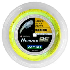 Yonex Nanogy 95 0.69mm Badminton 200M Reel 9 Yonex Nanogy 95 0.69mm Badminton 200M Reel -RacquetDepot yonex nanogy 95 0 69mm badminton 200m reel yellow 20241 70731.1698769557