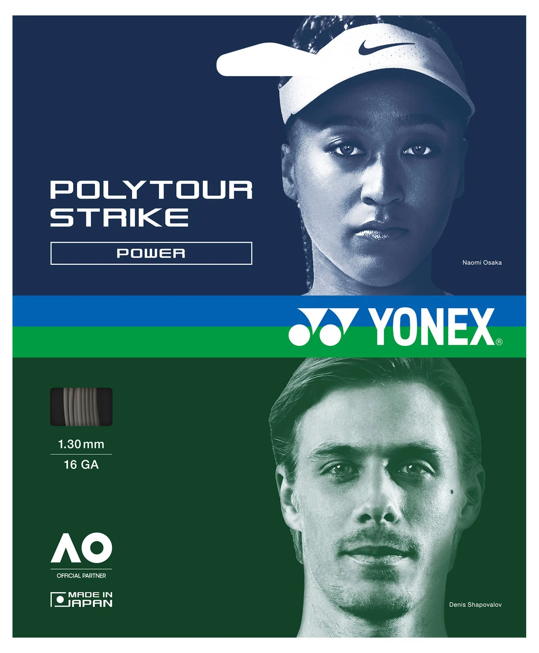 Yonex Poly Tour Strike 16 1.30mm Set 5 Yonex Poly Tour Strike 16 1.30mm Set - Image 3