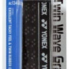 Yonex Twin Wave Overgrip -RacquetDepot yonex twin wave replacement grip black 02756.1705750397
